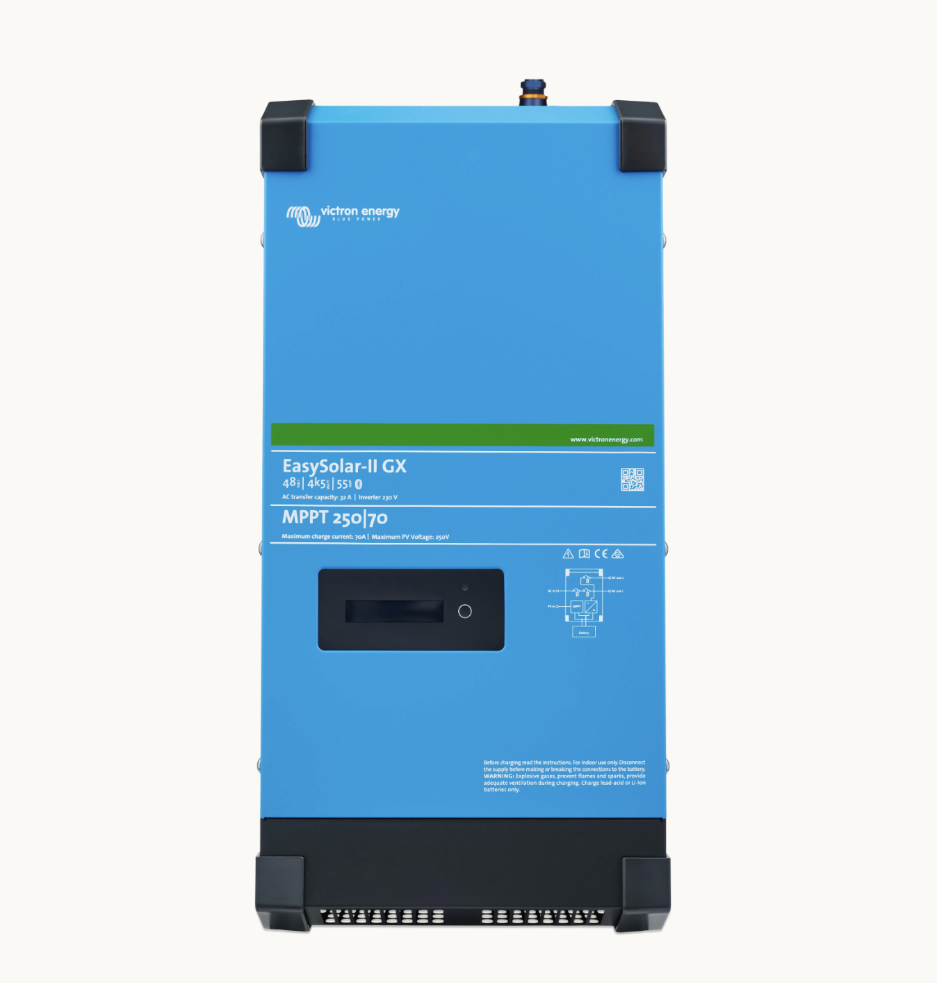 Captura de pantalla 2026-07-06 a las 15.42.40 Inversor Cargador Victron Energy EasySolar-II 48/4k5/55-32 MPPT 250/70 GX
